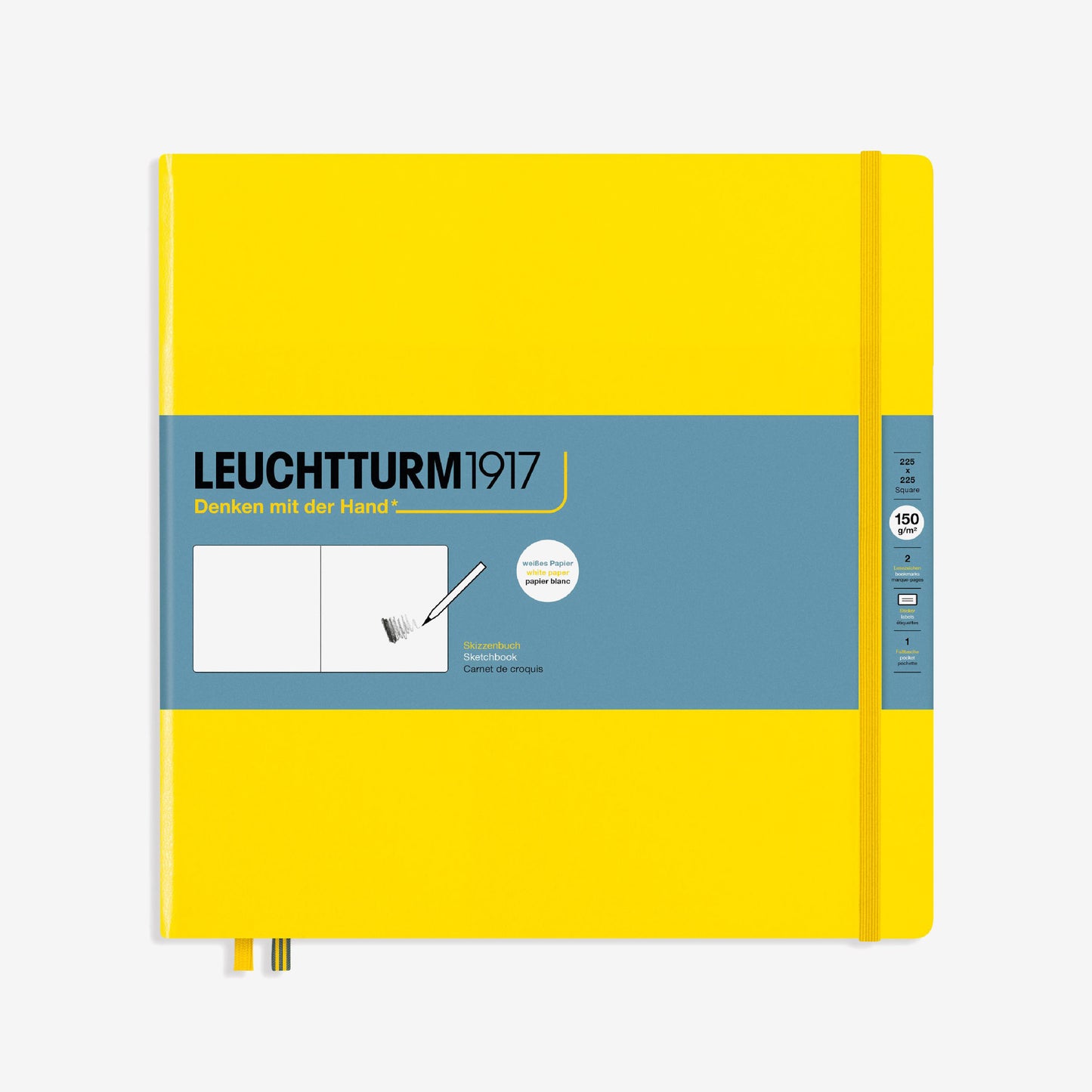 Leuchtturm1917 Sketchbook Square (Hardcover)