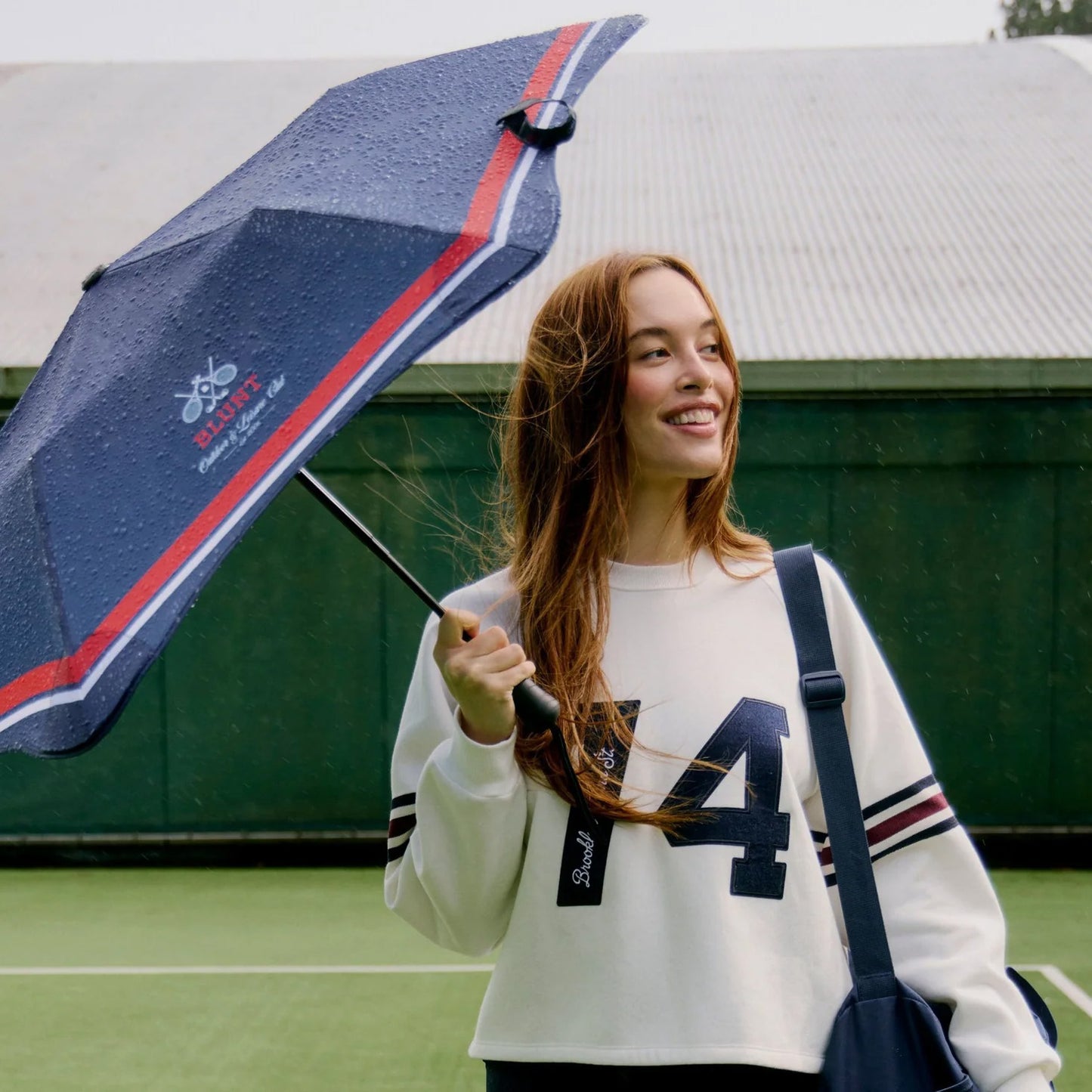 Blunt Umbrella Metro Limited Edition, Courtside Navy