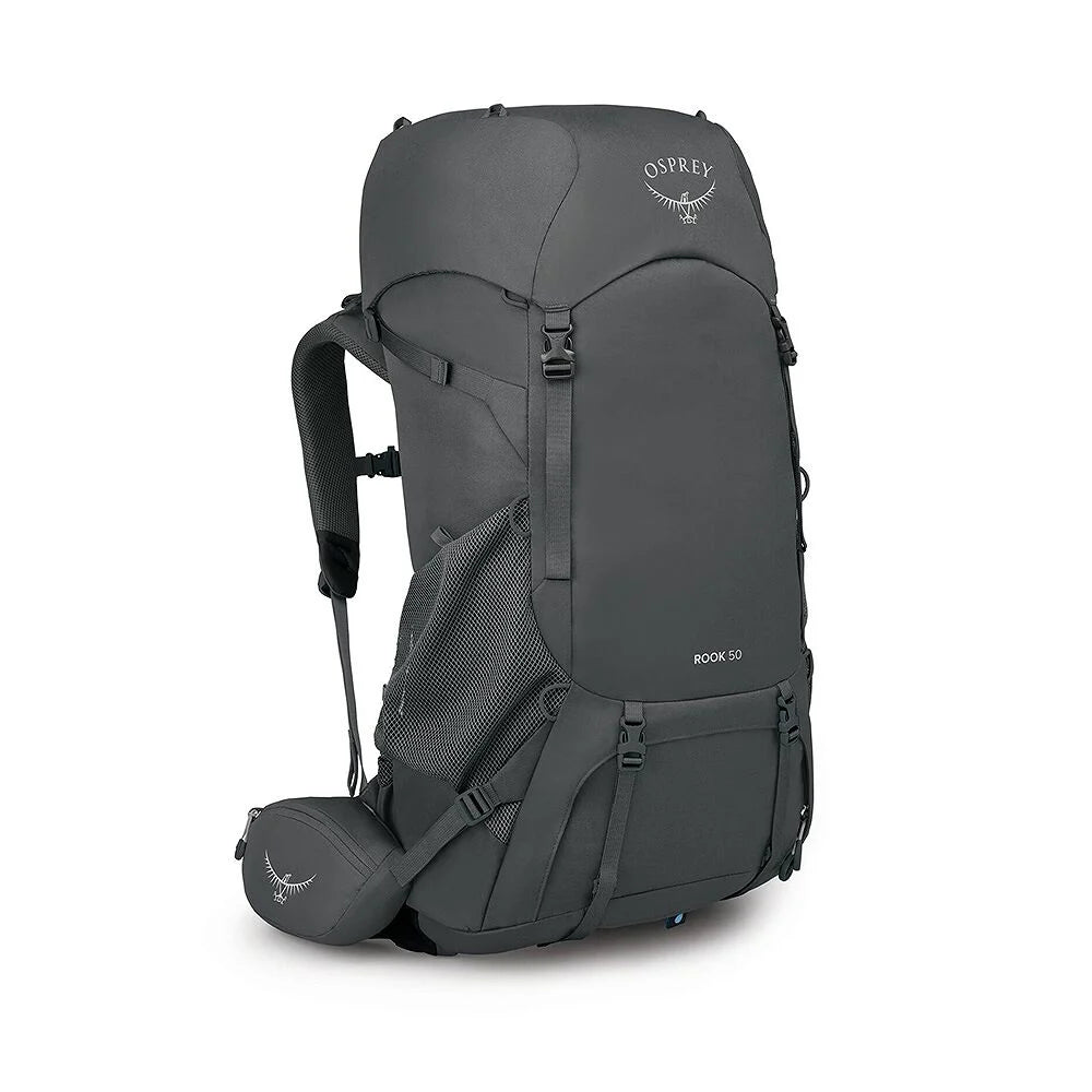 Osprey Rook 50, Dark Charcoal/Silver Lining