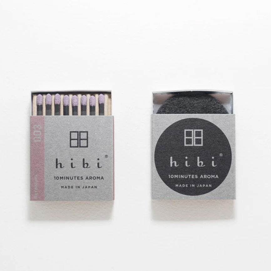 Hibi 10 Minutes Aroma, Regular Box, 003 Geranium