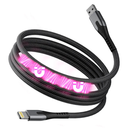 Statik® MagStack USB A to USB C Cable 1 m, Black
