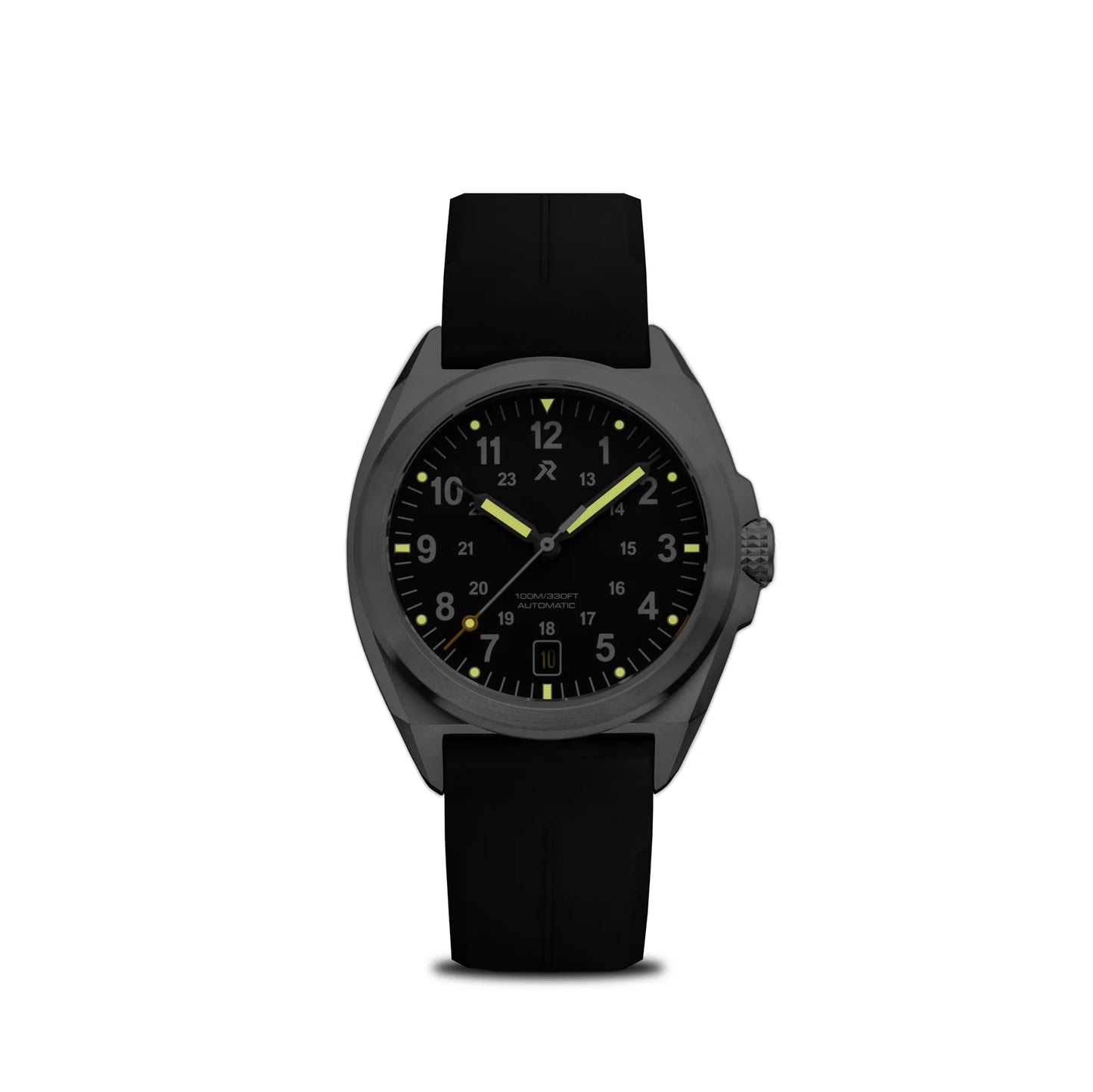 RZE Watches VALOUR 38, Carbon Black