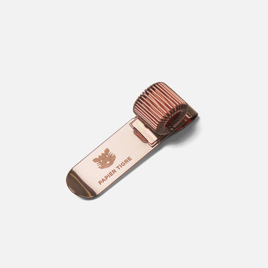 Papier Tigre Pen Holder Clip, Pink Gold