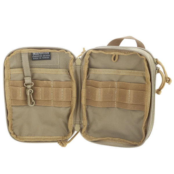 Maxpedition Double-Decker E.D.C. Pocket Organizer, Khaki