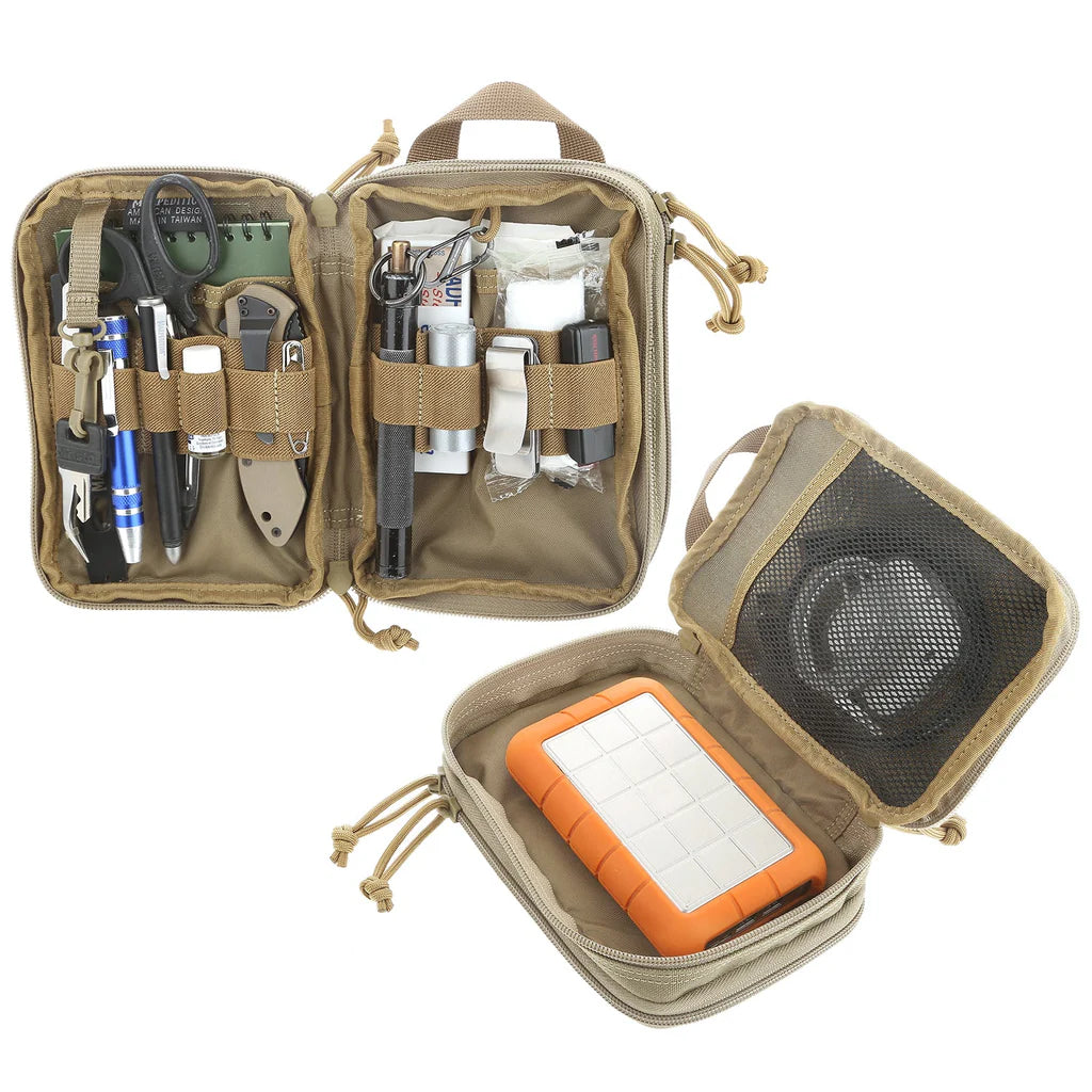 Maxpedition Double-Decker E.D.C. Pocket Organizer, Khaki