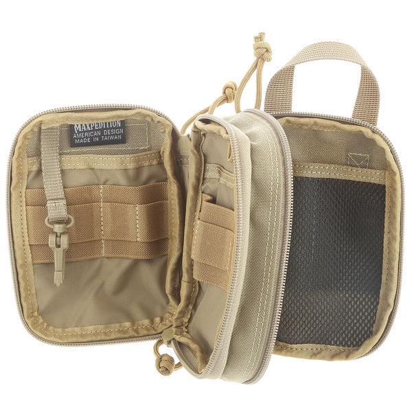 Maxpedition Double-Decker Mini Pocket Organizer, Khaki