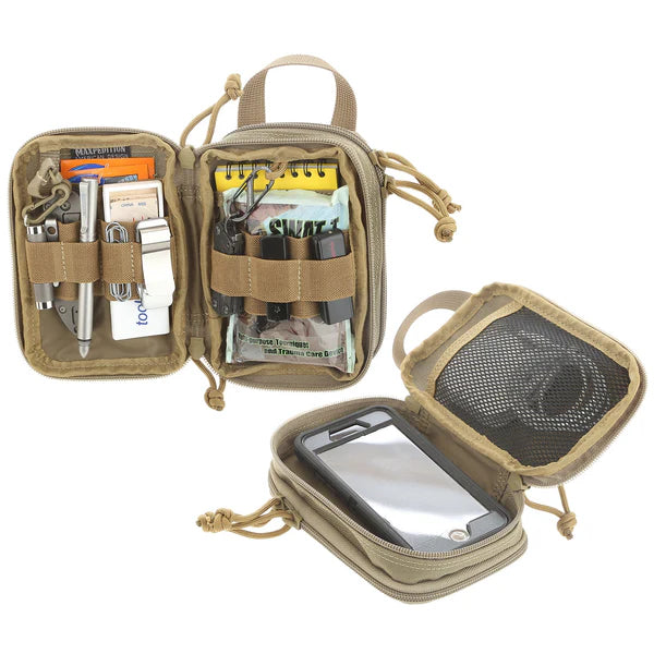 Maxpedition Double-Decker Mini Pocket Organizer, Wolf Gray