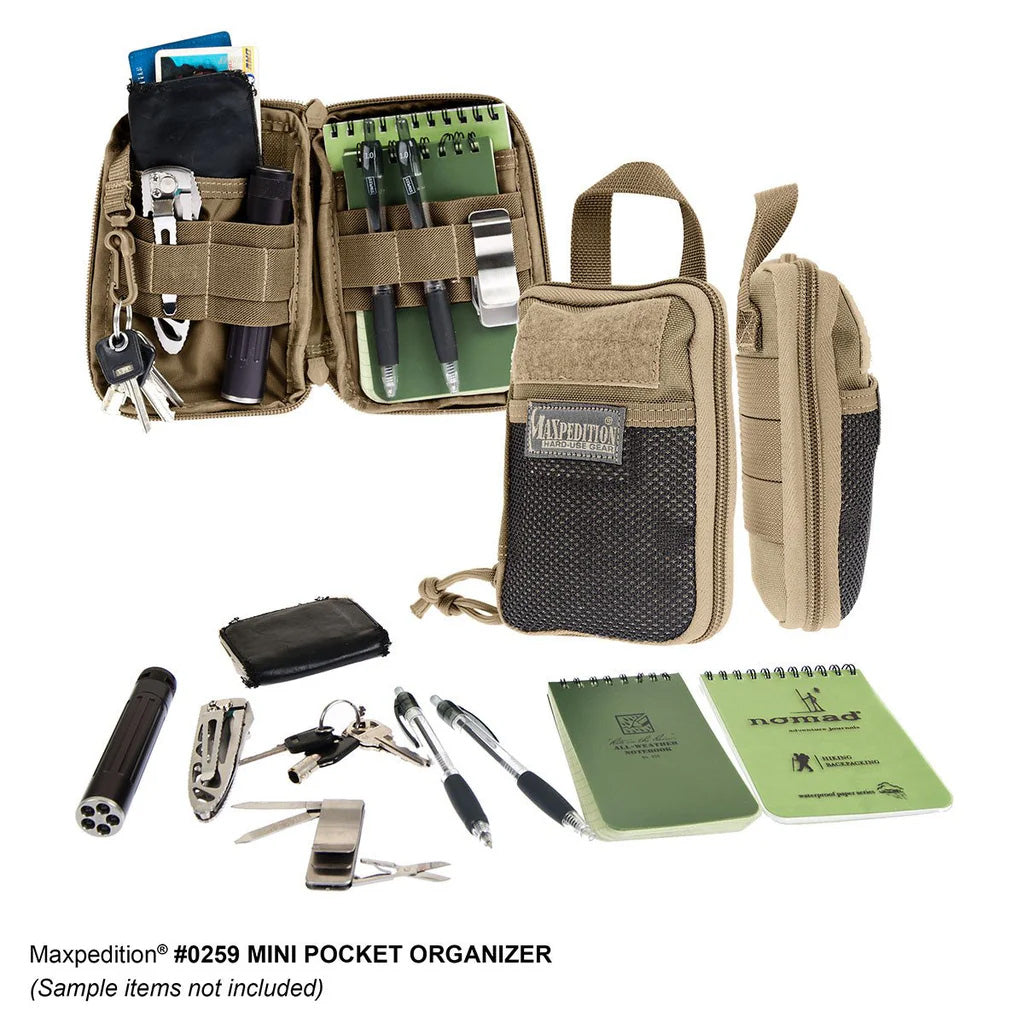 Maxpedition Mini Pocket Organizer, OD Green