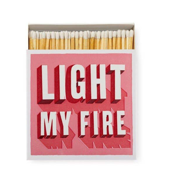 Archivist Gallery Matches, Light My Fire