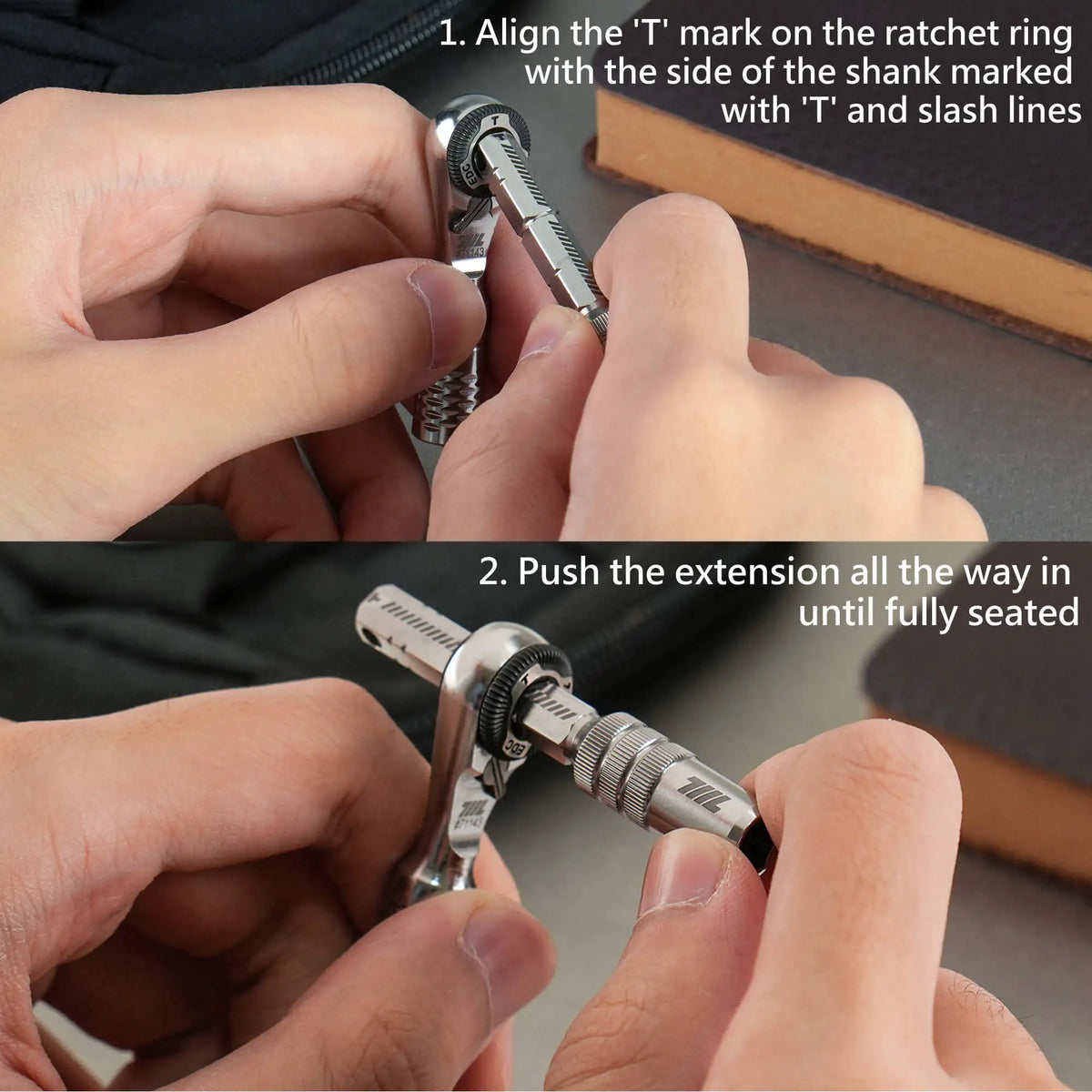 711L Bit Driver Extension / T-Handle