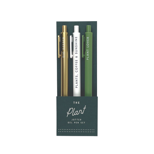 Ruff House Print Shop Pen Set, Plant