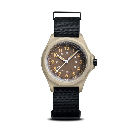 RZE Watches URBANIST Solar, Prairie Tan