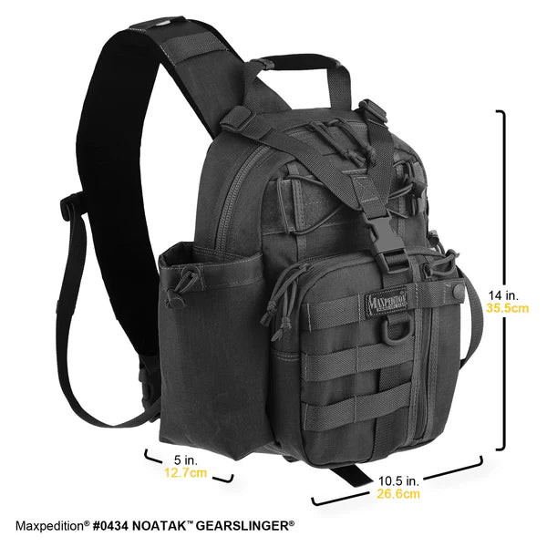 Maxpedition Noatak Gearslinger, Black