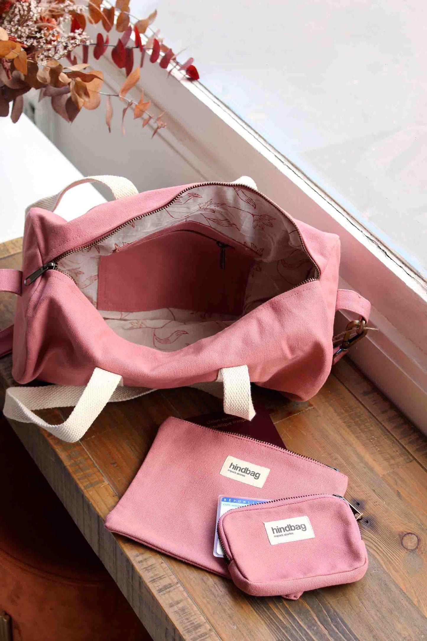 Hindbag Lili Coin Purse, Blush Pink