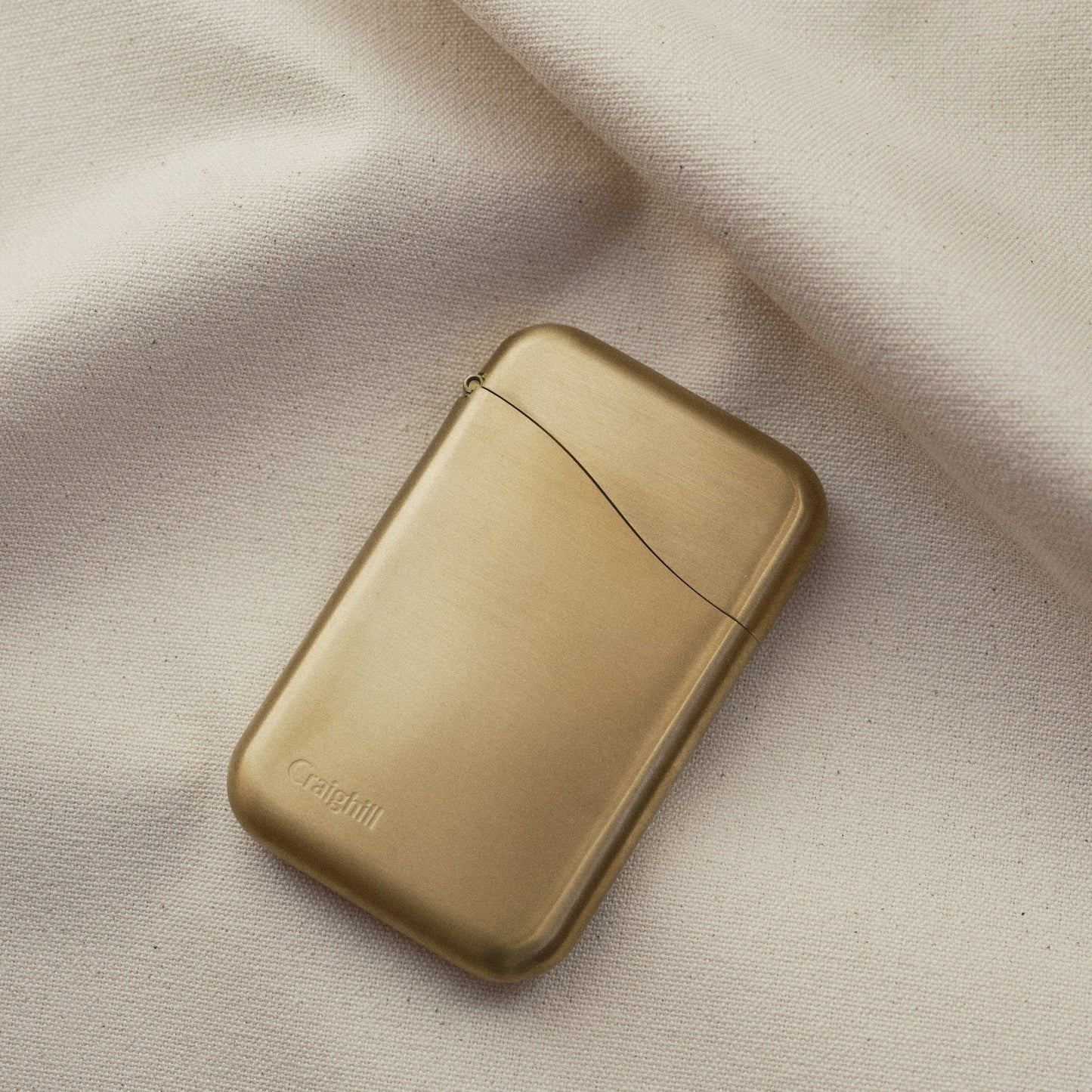 Craighill Summit Card Case, Vapor Brass