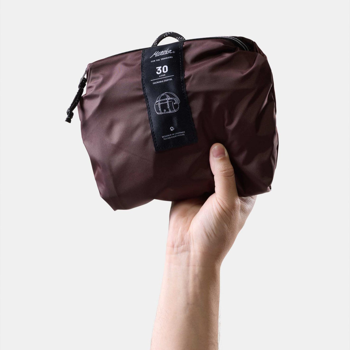 Matador Packable Duffel 30L, Garnet