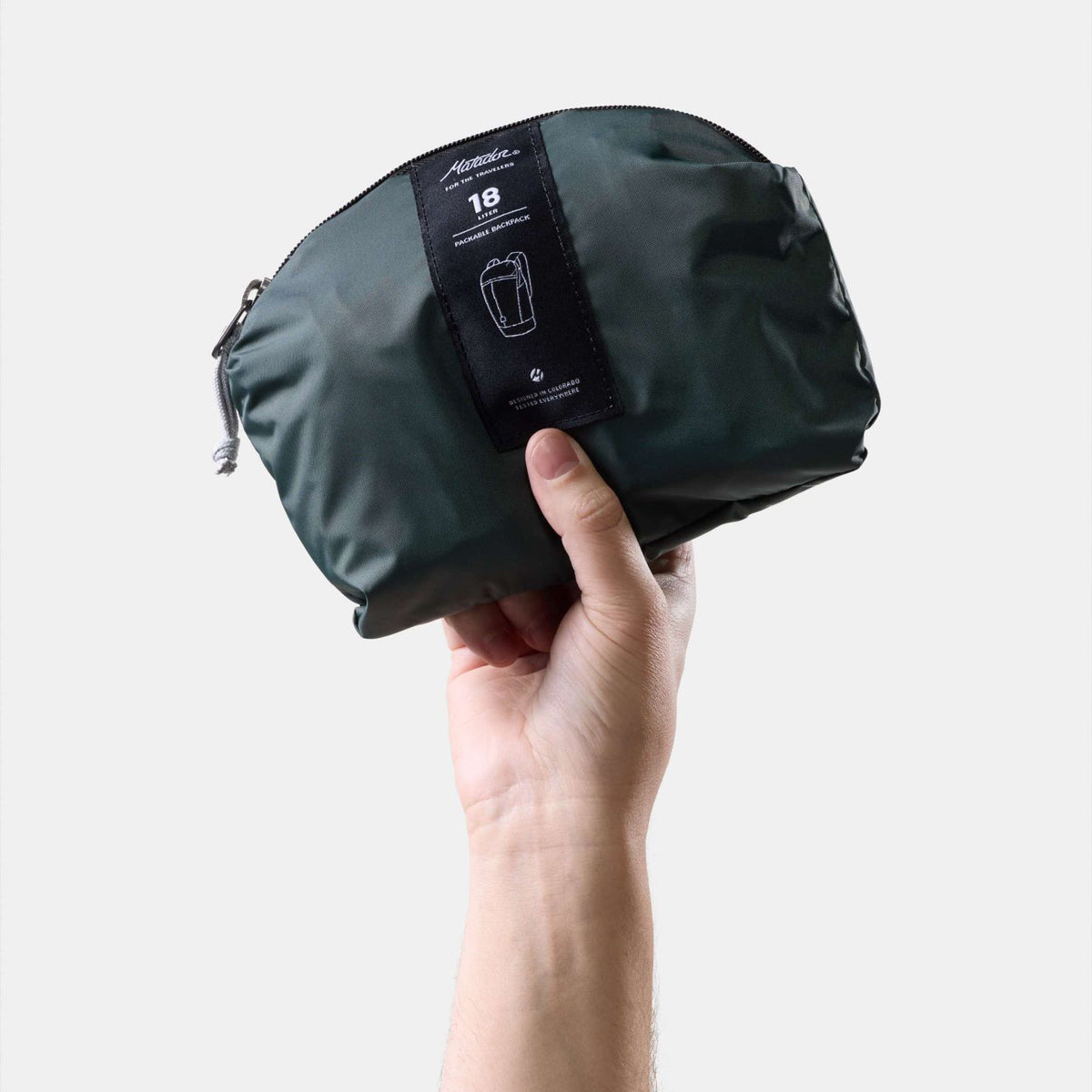 Matador Zipper Packable Backpack 18L, Juniper