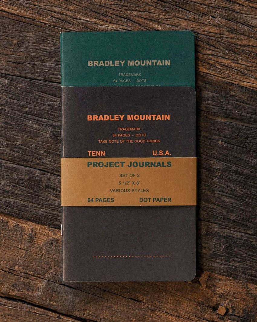 Bradley Mountain Project Journals 2-Pack, Large