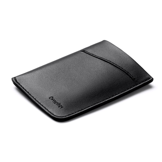 Bellroy Card Sleeve (2nd Edition) Carryology Essentials Edition, Black Ash