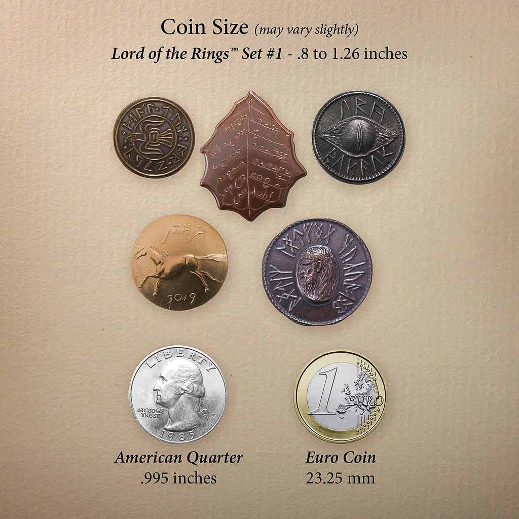 Shire Post Mint The Lord of the Rings™ Set #1 - Middle-earth Set of Five Coin