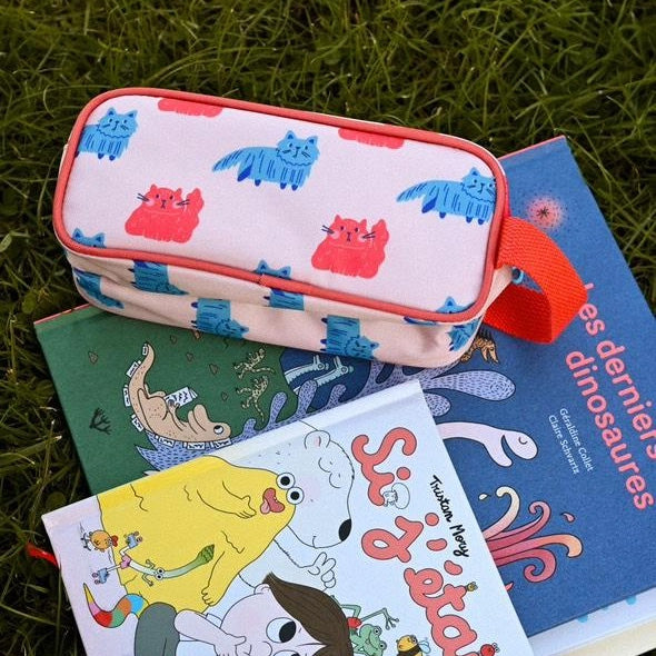 The Cotton Cloud Pencil Case, Meowtiful Cats