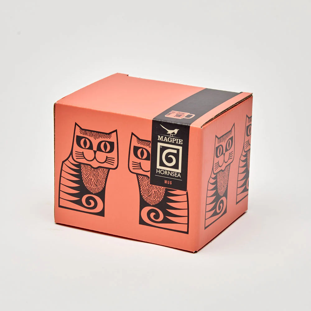 Magpie x Hornsea Mug, Cat Orange