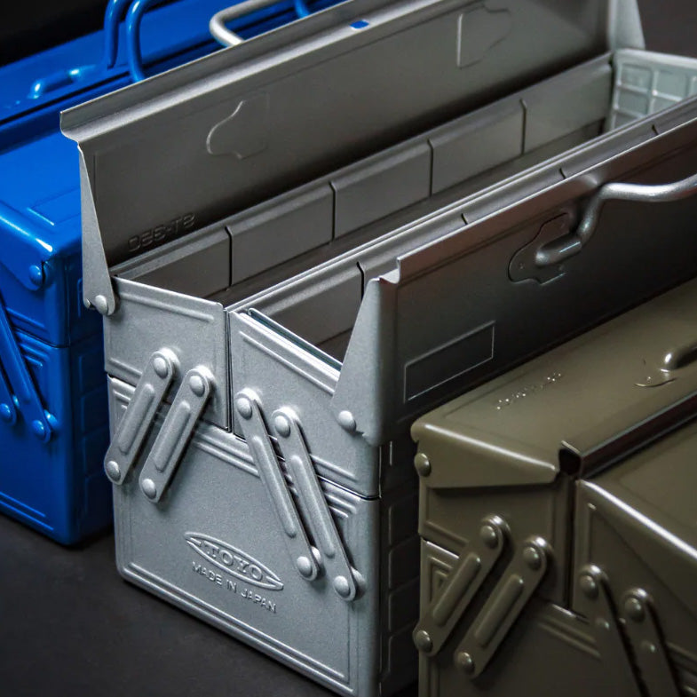 TOYO STEEL Cantilever Toolbox ST-350 SV, Silver