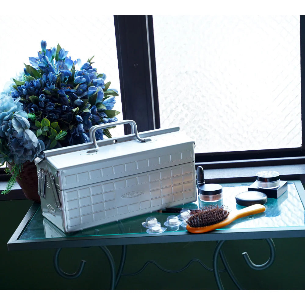 TOYO STEEL Cantilever Toolbox ST-350 SV, Silver