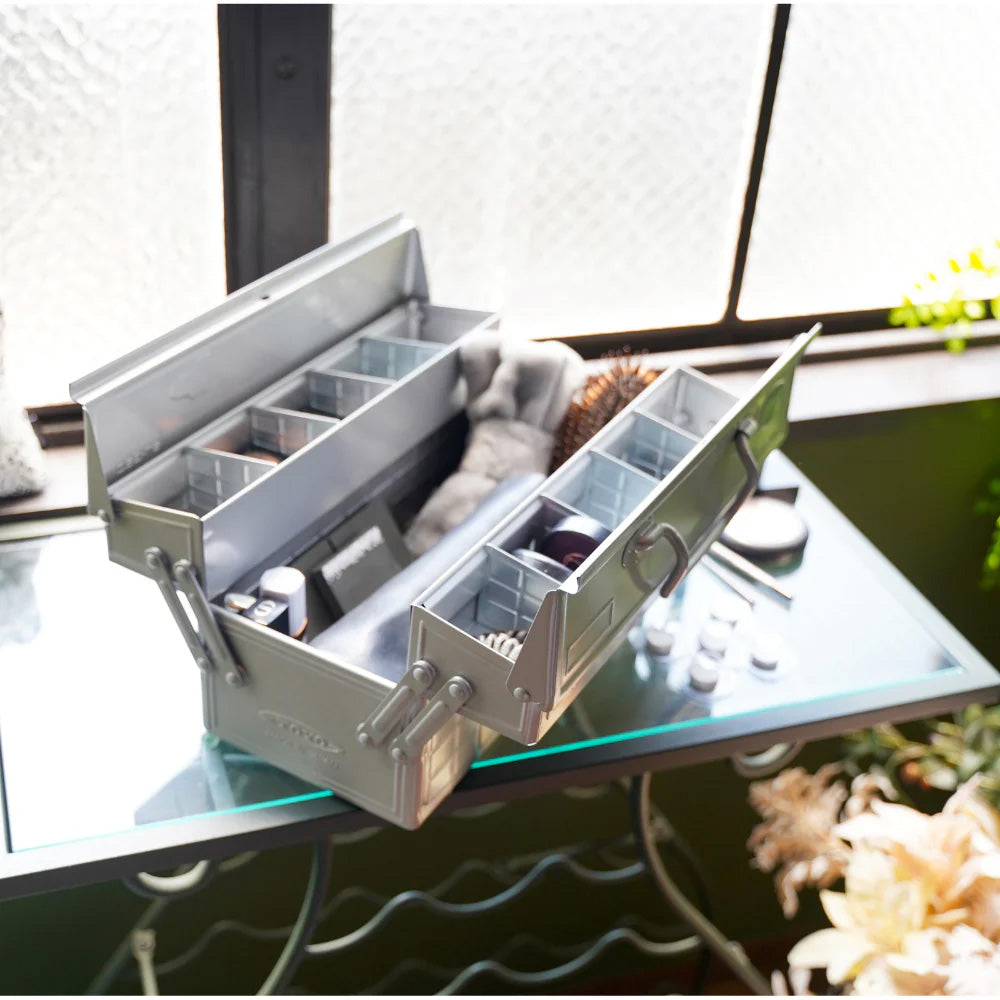 TOYO STEEL Cantilever Toolbox ST-350 SV, Silver