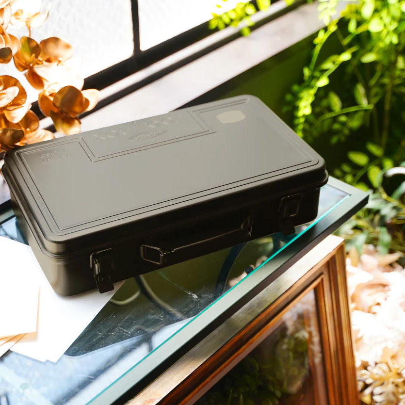 TOYO STEEL Trunk Shape Toolbox T-360 MG, Moss Green