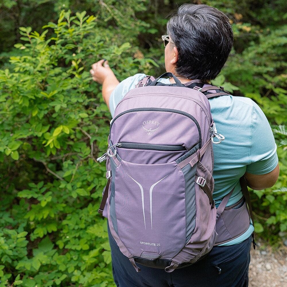 Osprey Sportlite™ 25 Hiking Backpack, Graphite Purple