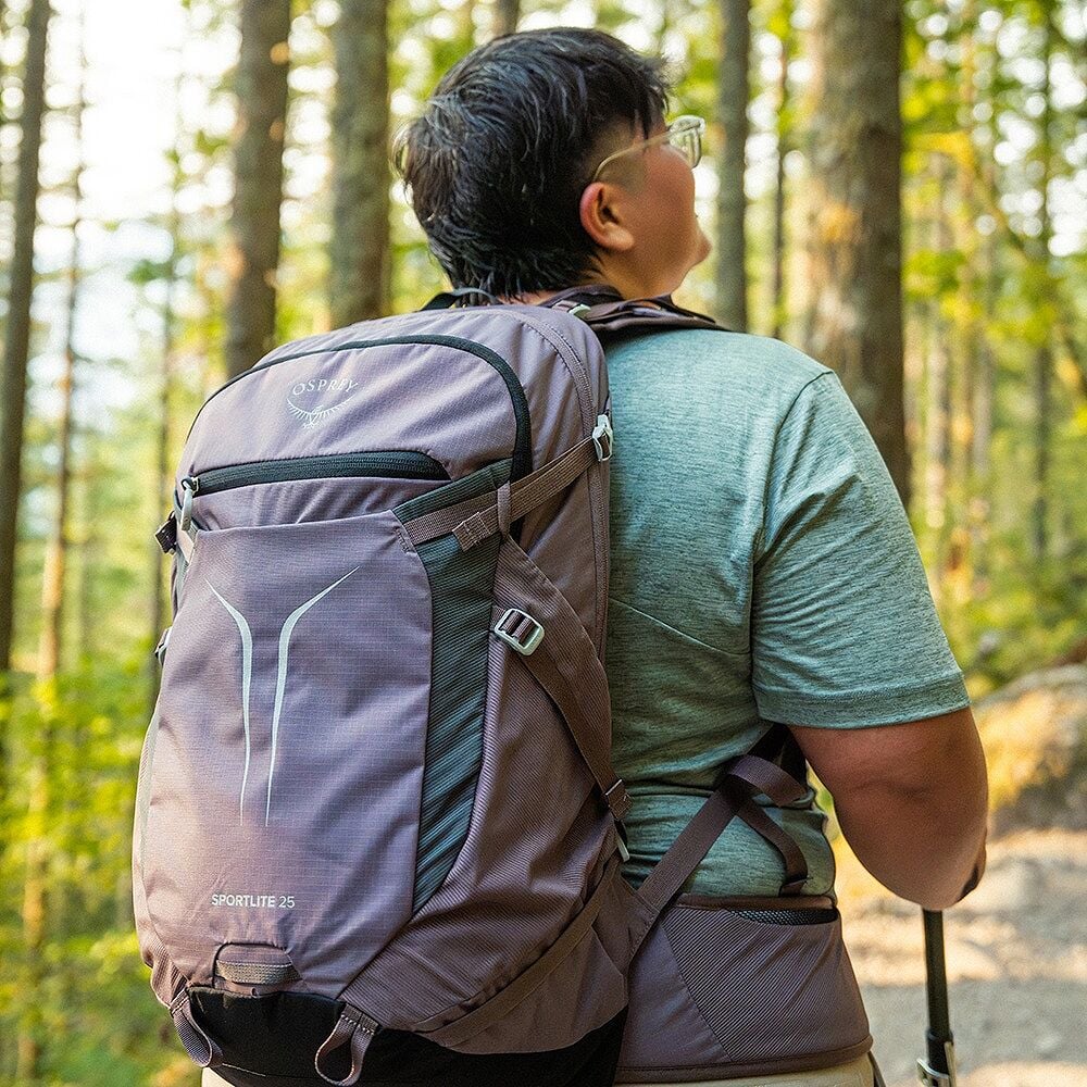 Osprey Sportlite™ 25 Hiking Backpack, Graphite Purple