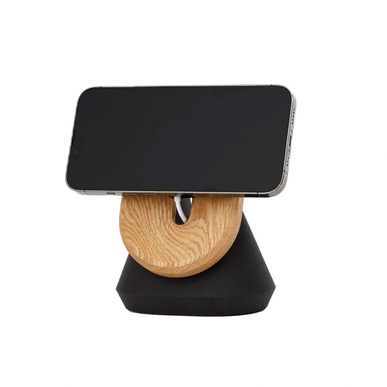 Oakywood MagSafe iPhone Stand, Oak