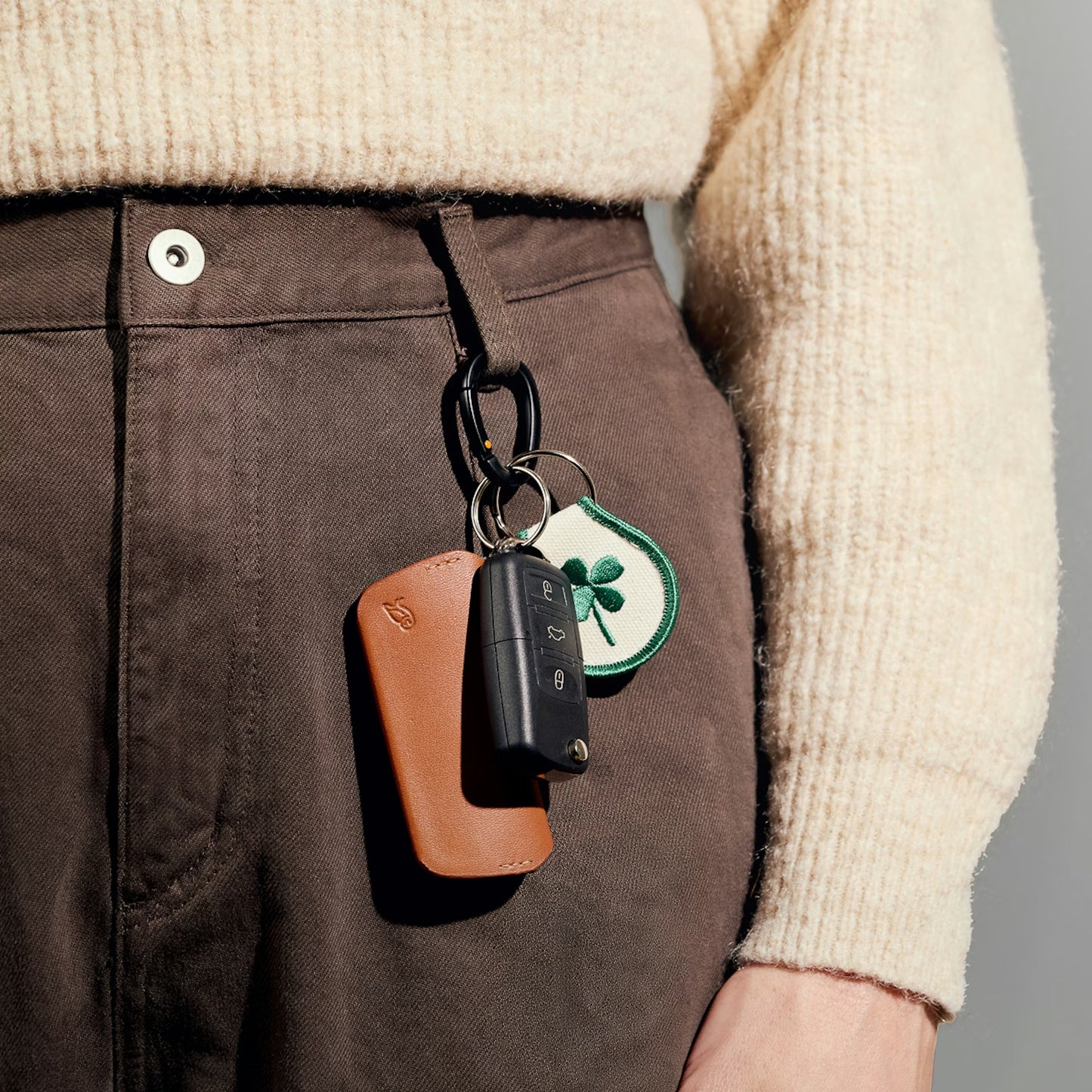 Bellroy Key Cover Plus Third Edition, Hazelnut