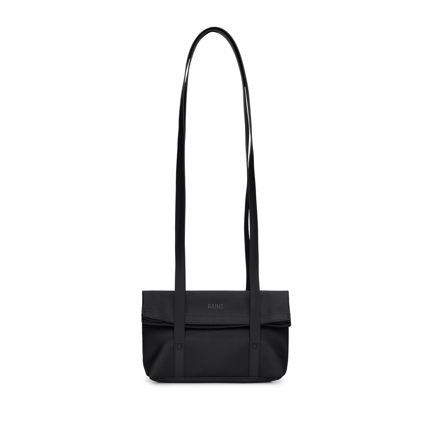 Rains 2 Strap Crossbody Bag, Black