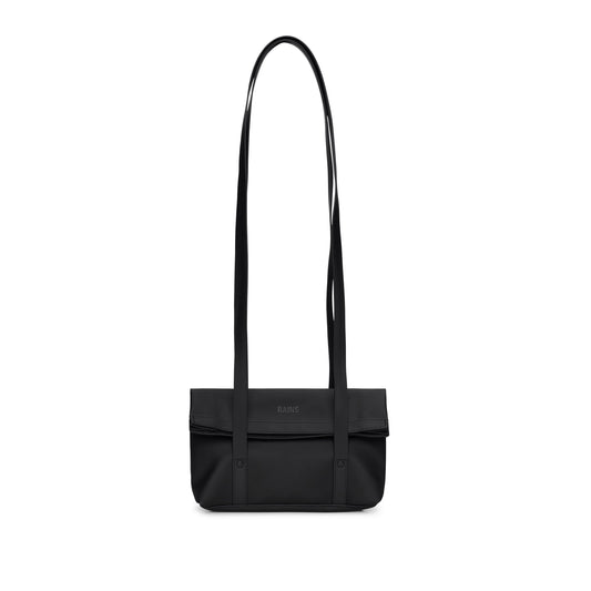Rains 2 Strap Crossbody Bag, Black