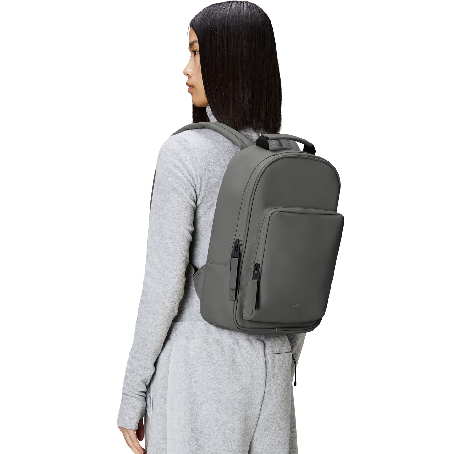 Rains Book Daypack, Grey