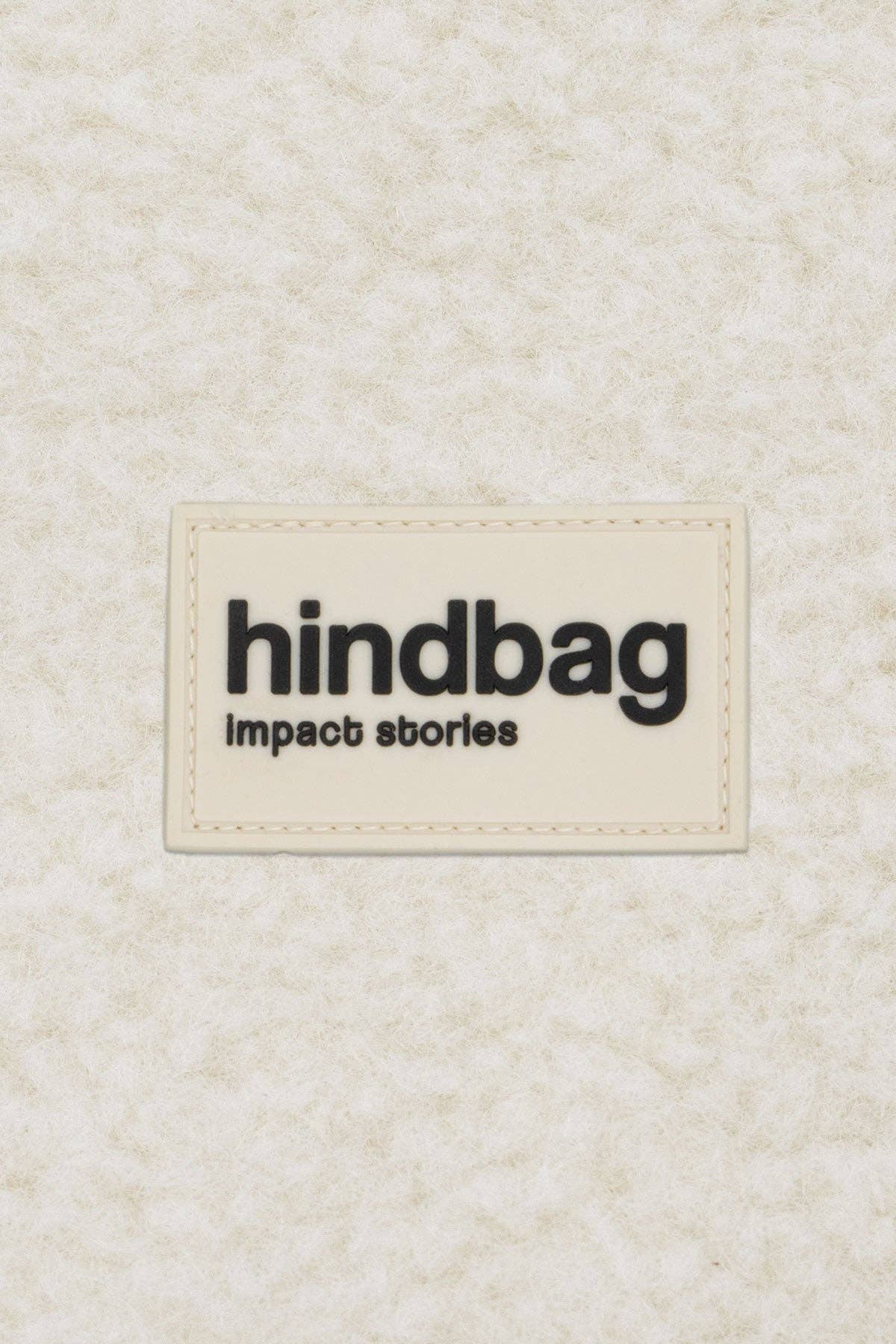 Hindbag Lili Teddy Coin Purse, Arctic White