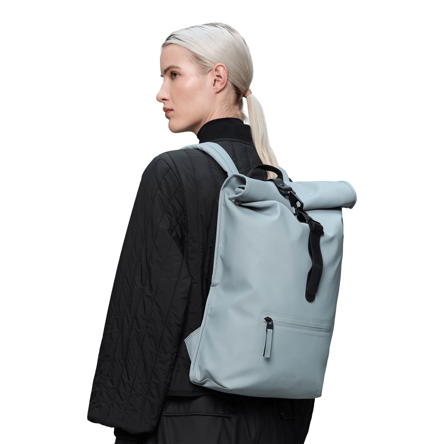 Rains Rolltop Rucksack, Pool