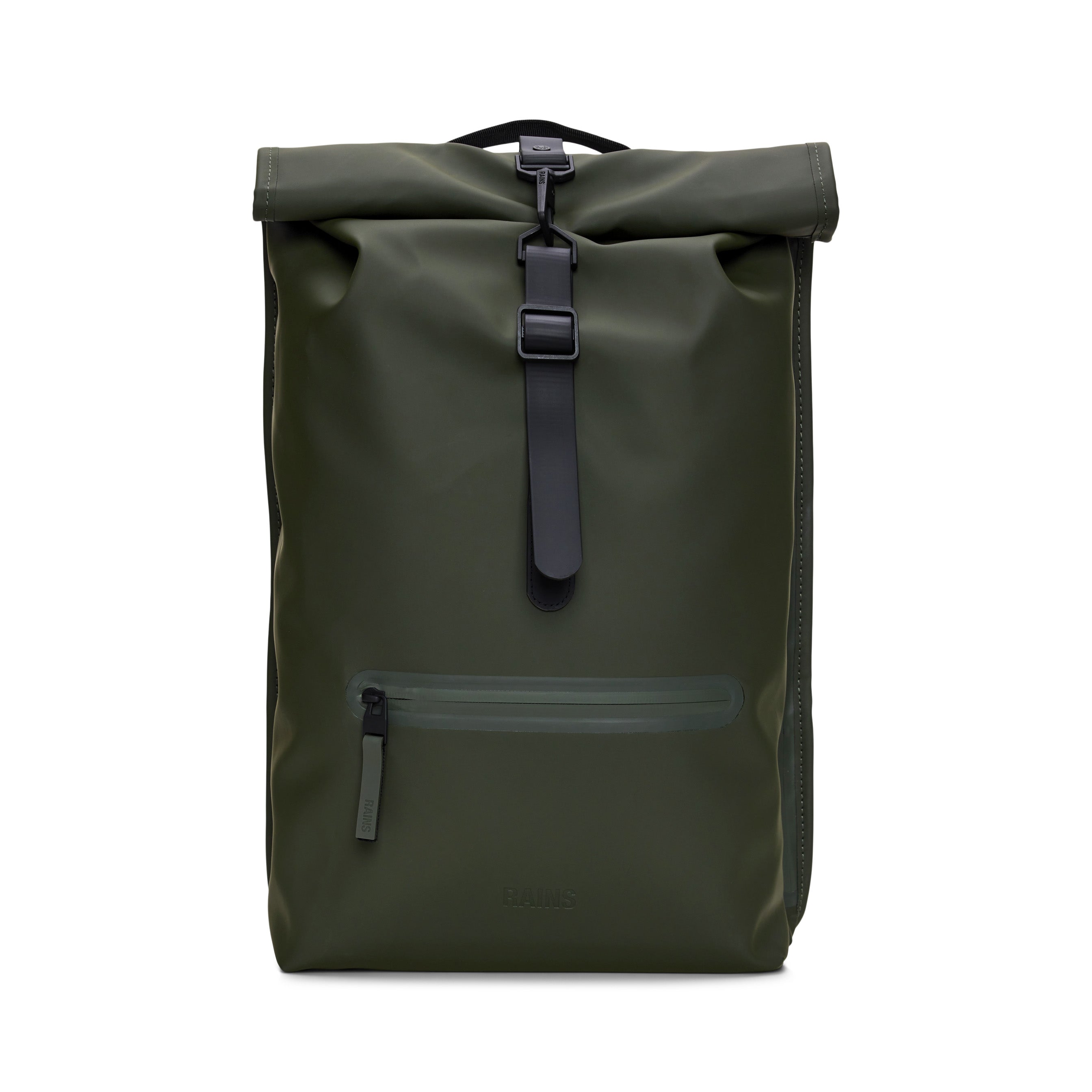 Good Rucksack Rains Rolltop Rucksack, Green – Goodnotes.no