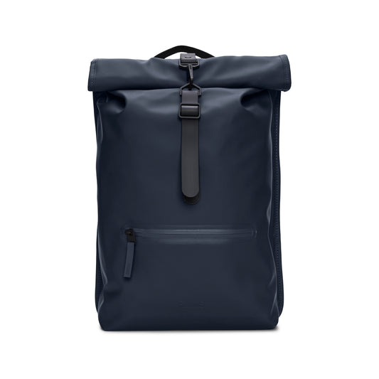 Rains Rolltop Rucksack, Navy