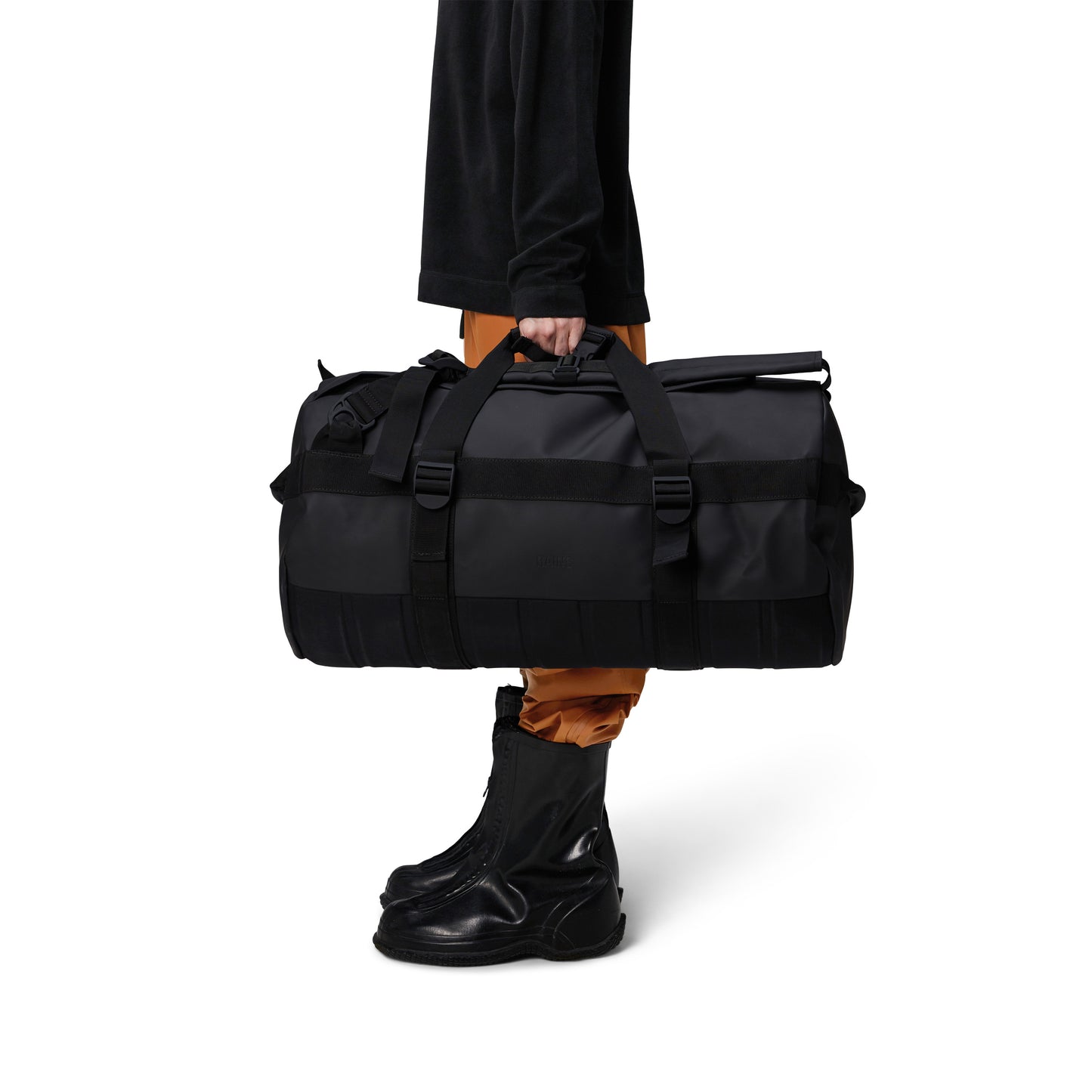 Rains Texel Duffel Bag, Black