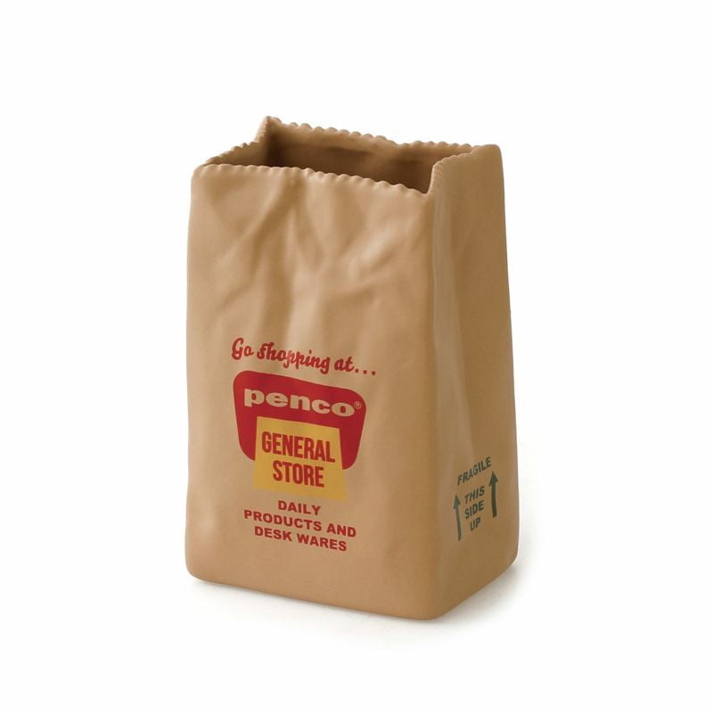 Hightide Penco Brown Bag Pen Stand