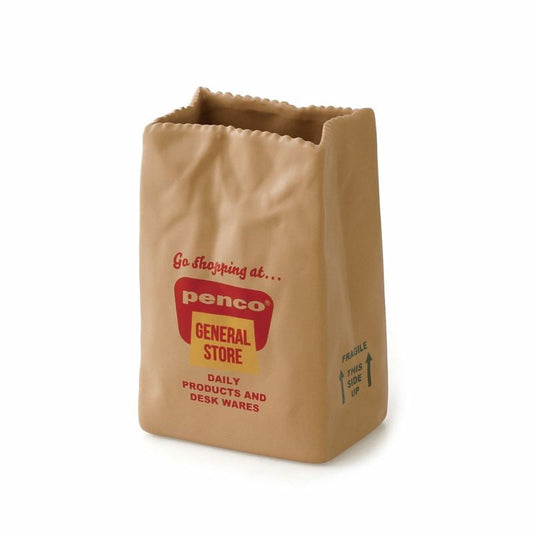 Hightide Penco Brown Bag Pen Stand