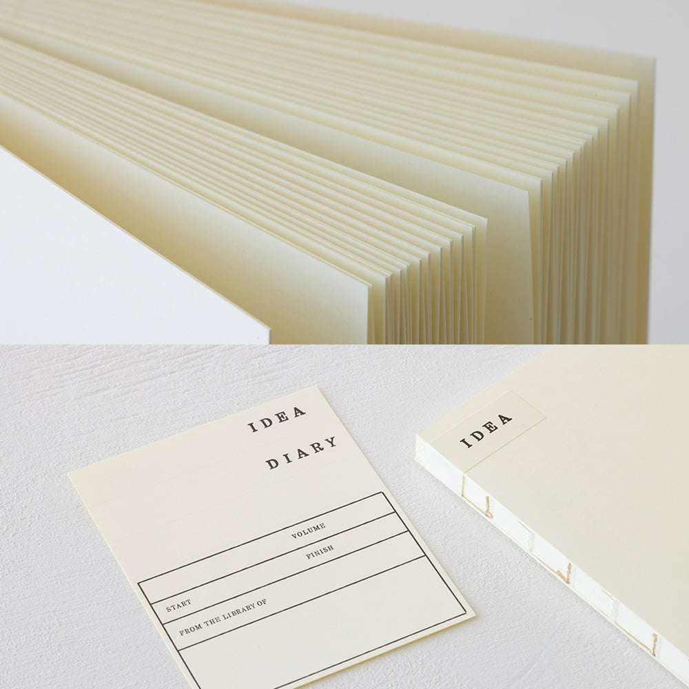 Midori MD Notebook A5 Square Thick, Blank