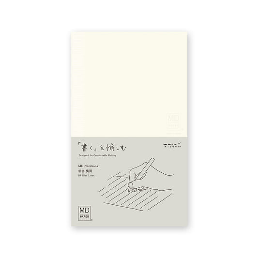Midori MD Notebook B6 Slim, Lined