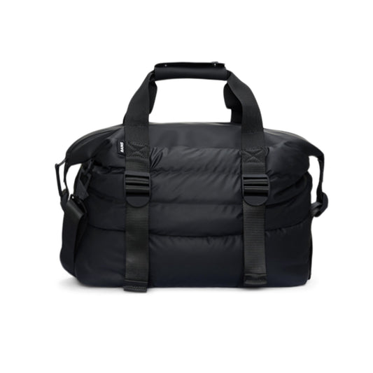 Rains Puffer Mix Weekend Bag Small, Black