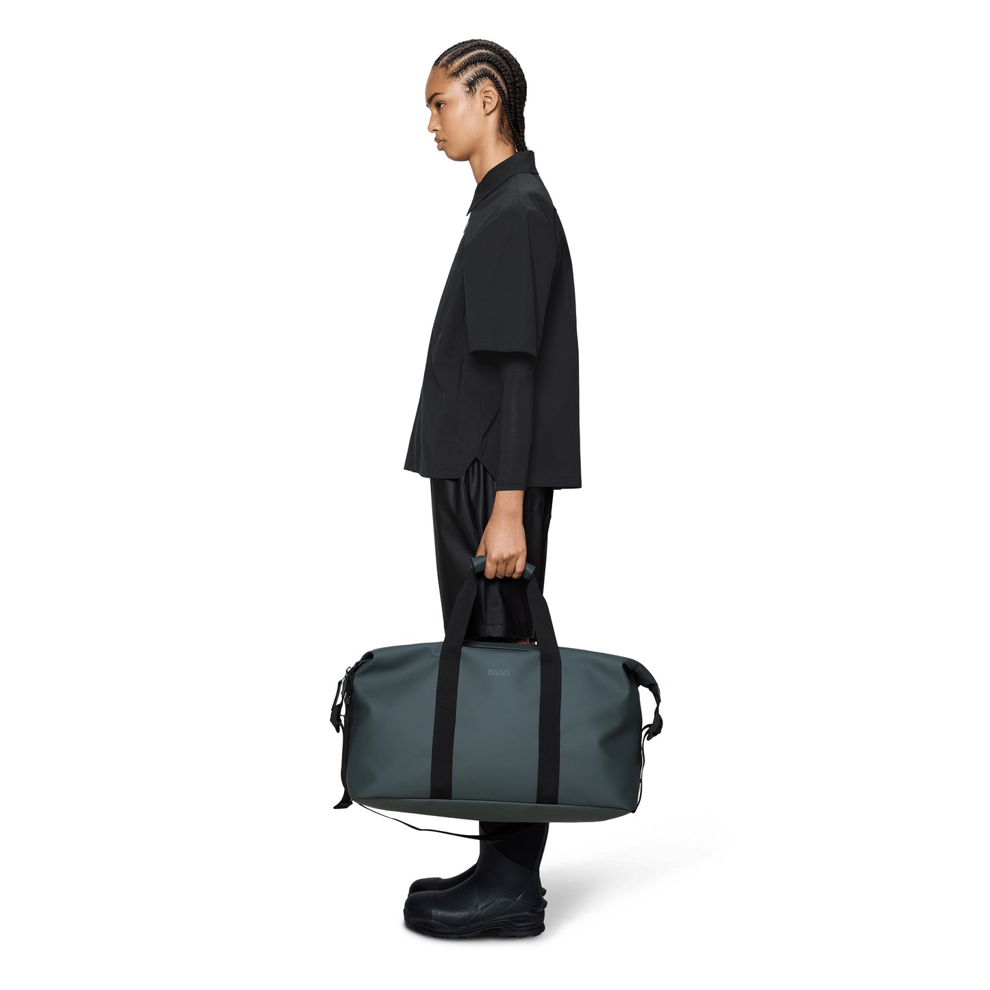 Rains Hilo Weekend Bag, Dark Grey