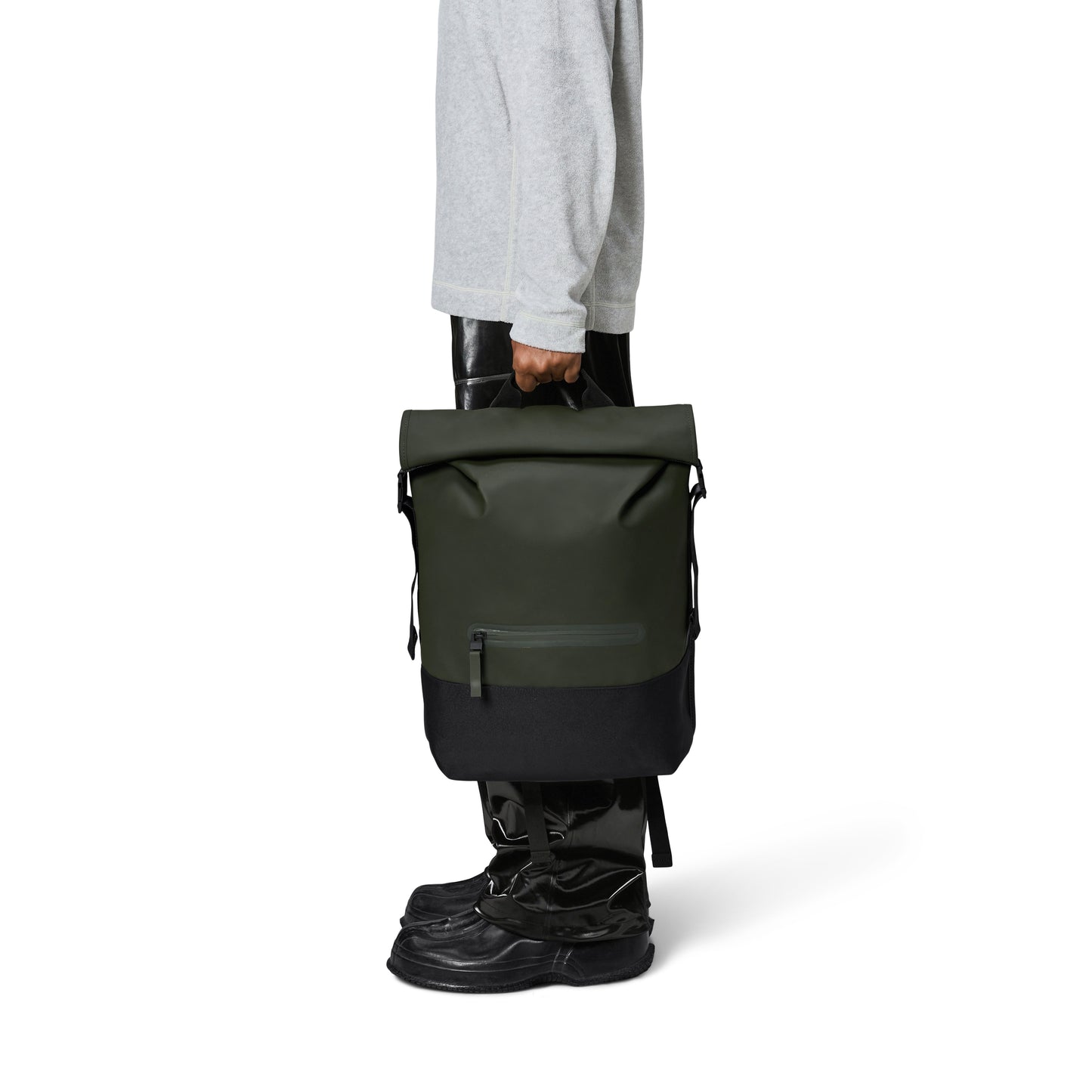 Rains Trail Rolltop Backpack, Green