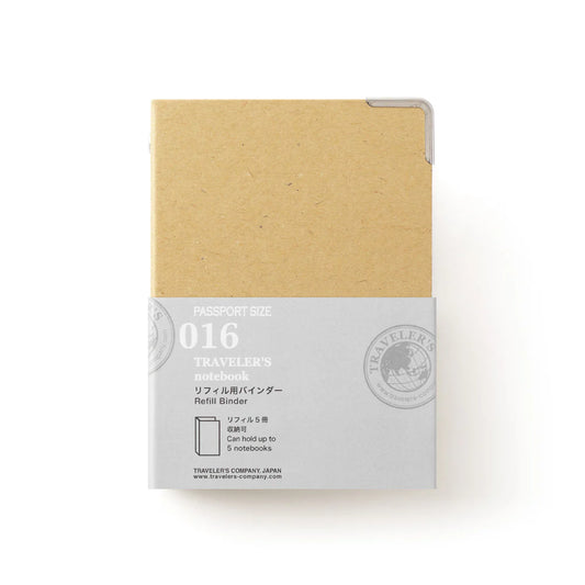 Traveler's Company 016 Refill Binder, Passport Size